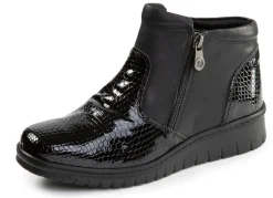 ELENA EDEN, komfortable Damen-Boots, Weite H, mit herausnehmbarem Fußbett