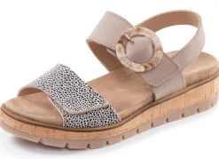 ELENA EDEN, modische Damen-Sandalen, Weite H, mit herausnehmbarem Fußbett