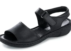 ELENA EDEN, modische Damen-Sandalen, Weite G, mit Klettverschluss