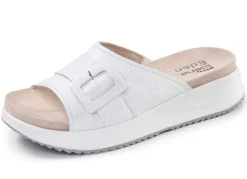 ELENA EDEN, modische Damen-Pantoletten, Weite G, mit herausnehmbarem Fußbett