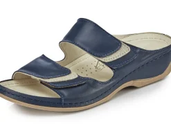 ELENA EDEN Pantolette mit Kontrast-Einsätzen