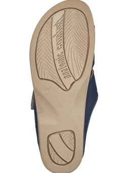 ELENA EDEN Pantolette mit Kontrast-Einsätzen