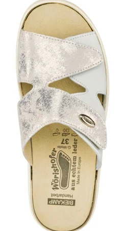 ELENA EDEN Pantolette mit Wörishofer Kork-Lederfußbett