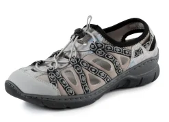 ELENA EDEN Sandale mit Textilbordüre