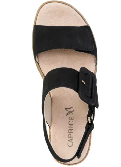 ELENA EDEN Sandalette aus feinem Nubukleder