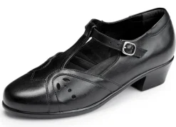 ELENA EDEN, schicke Damen-Pumps, Weite H, aus Leder