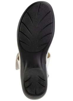 ELENA EDEN, schicke Damen-Sandalen, Weite H, mit herausnehmbarem Fußbett