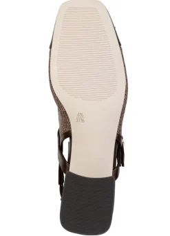 ELENA EDEN, schicke Damen-Slingpumps, Weite G, mit Klettverschluss