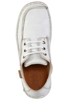 ELENA EDEN Schnürschuh aus Nappaleder mit Knitter-Struktur