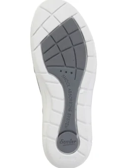 ELENA EDEN Slipper aus hochwertigem Veloursleder mit Zier-Perforation