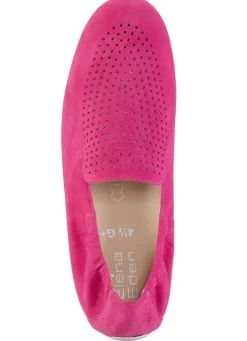 ELENA EDEN Slipper aus weichem Veloursleder mit luftiger Perforation