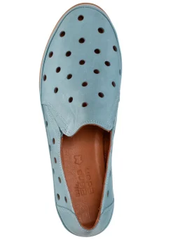 ELENA EDEN Slipper aus weichem Nappaleder mit Lochungen