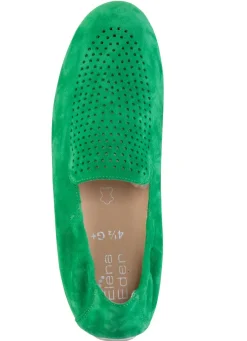 ELENA EDEN Slipper aus weichem Veloursleder mit luftiger Perforation