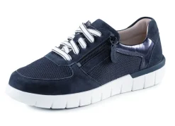 ELENA EDEN Sneaker aus Veloursleder und luftigem Textilmaterial