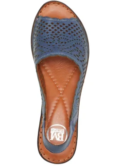 ELENA EDEN, sommerliche Damen-Sandaletten, Weite G, aus Leder