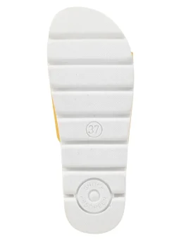 ELENA EDEN, sommerliche Damen-Pantoletten, aus Leder