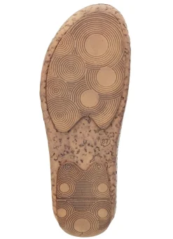 ELENA EDEN, sommerliche Damen-Pantoletten, aus Leder