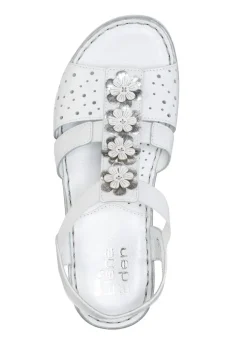 ELENA EDEN, sommerliche Damen-Sandalen, Weite G, aus Leder