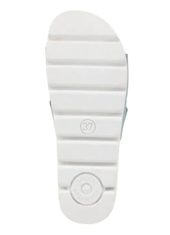 ELENA EDEN, sommerliche Damen-Pantoletten, aus Leder