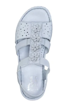 ELENA EDEN, sommerliche Damen-Sandalen, Weite G, aus Leder