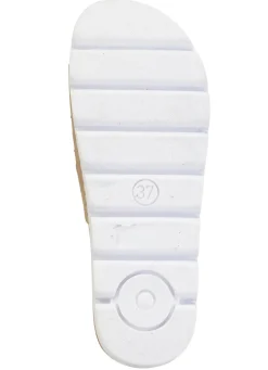 ELENA EDEN, sommerliche Damen-Pantoletten, aus Leder