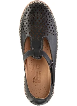 ELENA EDEN, sommerliche Damen-Slipper, Weite H, mit Klettverschluss