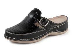 ELENA EDEN, sommerliche Damen-Clogs, Weite G, mit verstellbarer Schließe