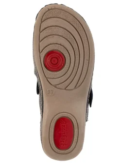 ELENA EDEN, sommerliche Damen-Clogs, Weite G, mit verstellbarer Schließe