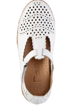 ELENA EDEN, sommerliche Damen-Slipper, Weite H, mit Klettverschluss