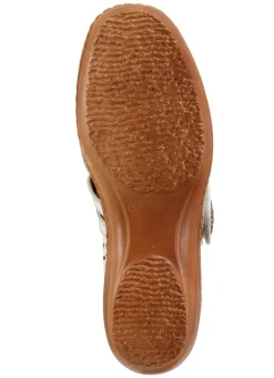 ELENA EDEN, sommerliche Damen-Spangenschuhe, Weite H, mit herausnehmbarem Fußbett