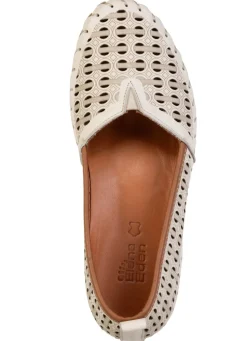 ELENA EDEN, sommerliche Damen-Slipper, Weite G, mit herausnehmbarem Fußbett