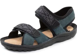 ELENA EDEN, sportliche Damen-Sandalen, Weite G, mit Klettverschluss