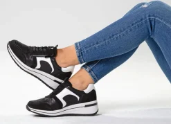 ELENA EDEN, sytlische Damen-Sneaker, Weite H, mit herausnehmbarem Fußbett