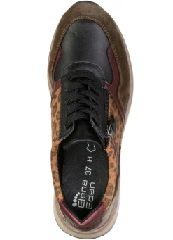 ELENA EDEN, trendige Damen-Sneaker, Weite H, mit herausnehmbarem Fußbett