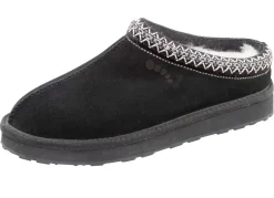 ELENA EDEN, warme Damen-Clogs, mit Lammfell