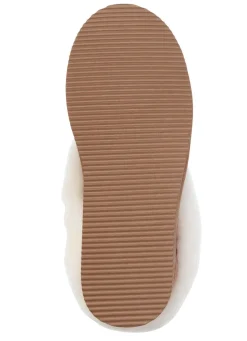 ELENA EDEN, warme Damen-Hausschuhe, Weite G, mit Lammfell