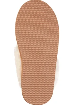 ELENA EDEN, warme Damen-Hausschuhe, mit Lammfell