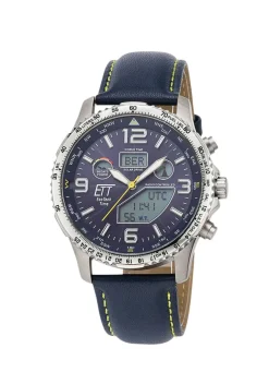 ETT EGS-11574-31L Funk-Solar-Herrenuhr