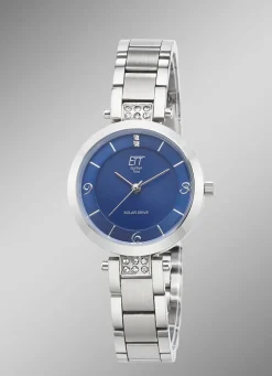 ETT-Solar-Damenuhr mit Quarzuhrwerk