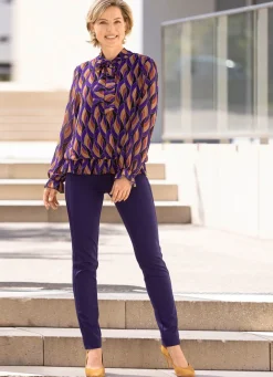 Fabelhafte Bluse mit Bindeband