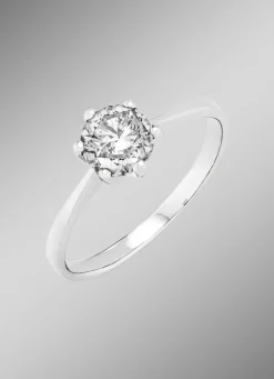 Fabelhafter Solitär-Damenring mit Brillant