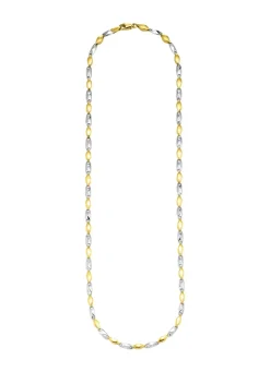 Fantasieketten-Garnitur in Bicolor