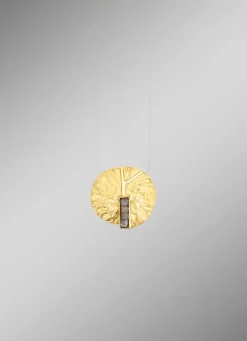 Faszinierende Ausstrahlung: Anhänger mit 4 Roh-Diamanten