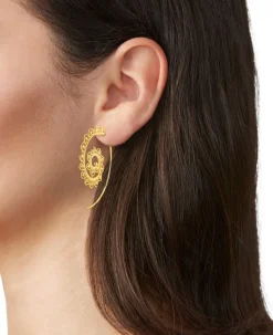 Filigrane Ohrringe aus Gold