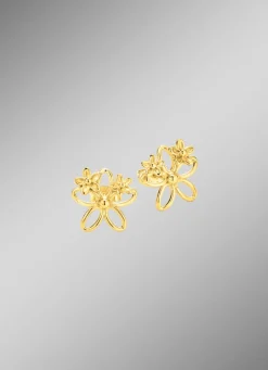 Filigrane Ohrstecker im Blumendesign
