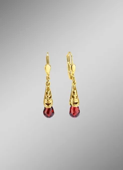 Filigrane, tropfenförmige Ohrringe