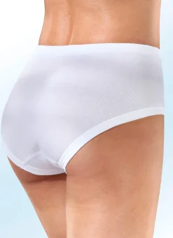 Fünferpack Slips aus reiner Baumwolle