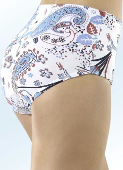 Fünferpack Slips mit buntem Druckdessin