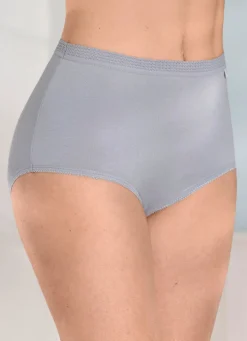 Fünferpack Slips mit elastischen Abschlüssen