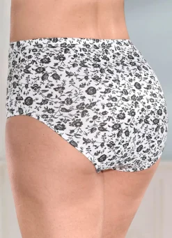 Fünferpack Slips mit Gummizug im Bund